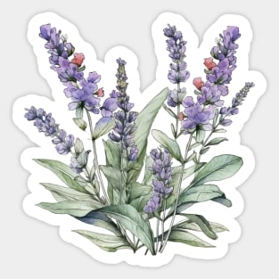 Wild Lavender Sticker